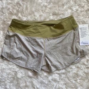 Lululemon Speed up shorts. NWT. Size 10 Tall